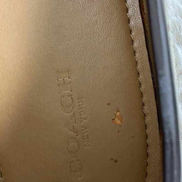 Coach Fortunata Signature Loafers, - Picture 7 of 9